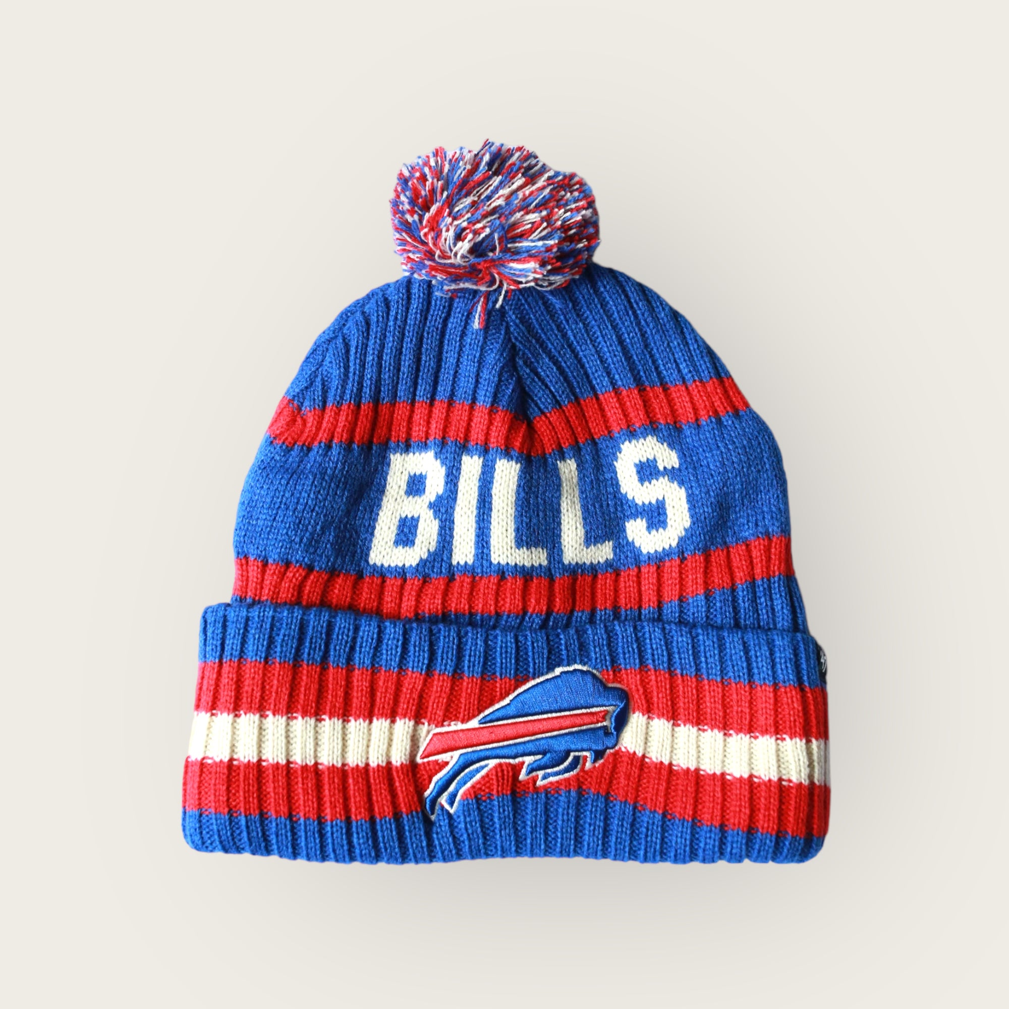 Buffalo Bills New Era 2023 NFL Pro Bowl Cuffed Knit Hat with Pom